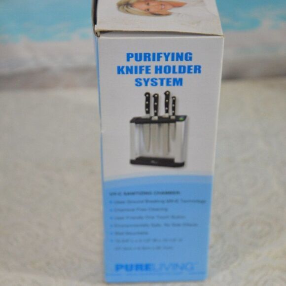 Purifying Knife Holder System Pure Living Smart&Simple - New in Box - Picture 8 of 9
